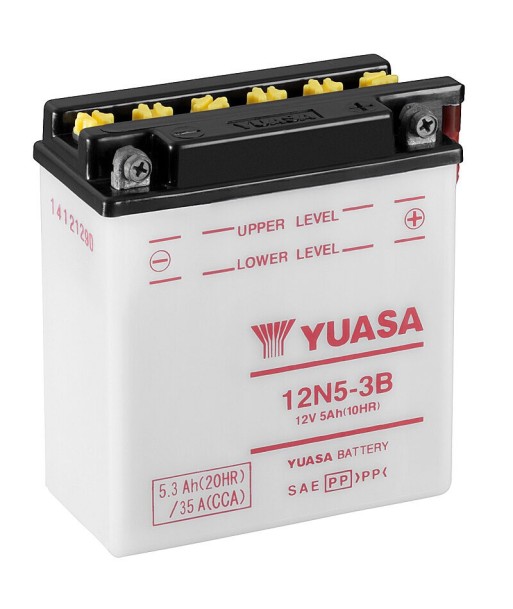 Batería Yuasa 12N5-3B Combipack Convencional