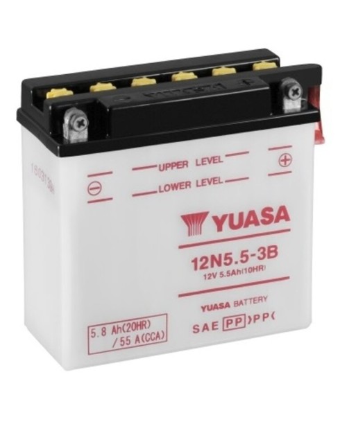 Batería Yuasa 12N5.5-3B Combipack Convencional