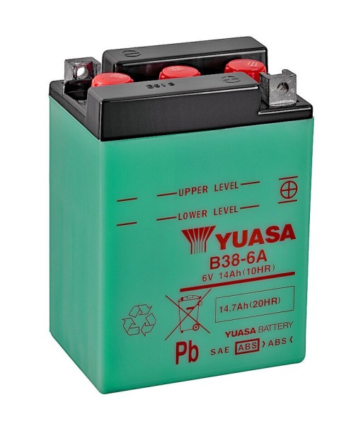 Batería Yuasa B38-6A Convencional