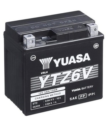 Batería Yuasa YTZ6-V Sin Mantenimiento