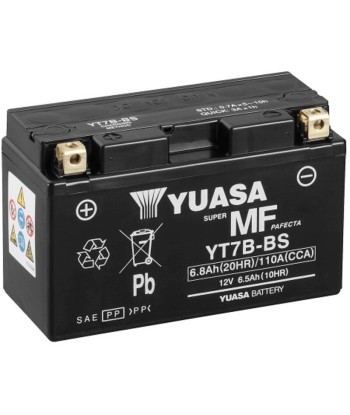 Batería Yuasa YT7B-BS Sin Mantenimiento