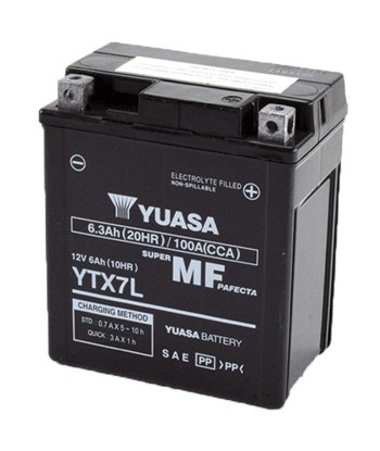 Batería Yuasa YTX7L-WC Precargada