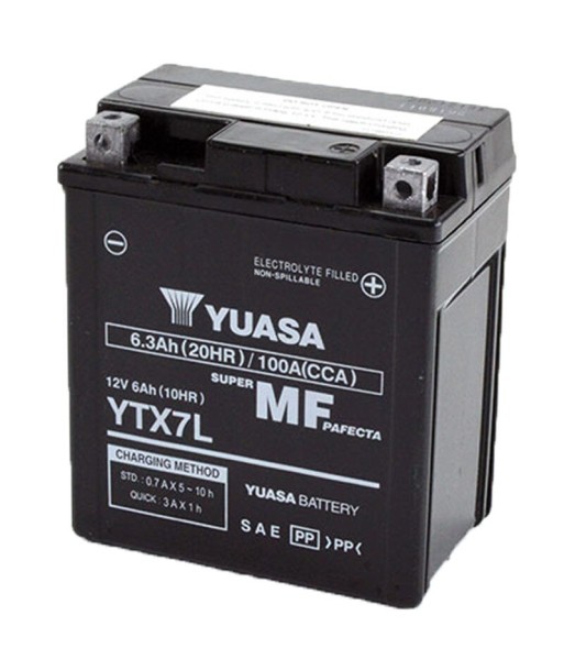 Batería Yuasa YTX7L-WC Precargada