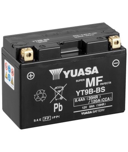 Batería Yuasa YT9B-BS Sin Mantenimiento