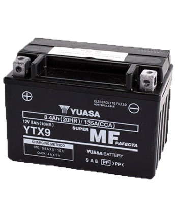Batería Yuasa YTX9-WC Precargada
