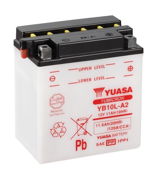 Batería Yuasa YB10L-A2 Combipack Convencional