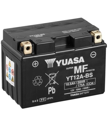 Batería Yuasa YT12A-BS Sin Mantenimiento