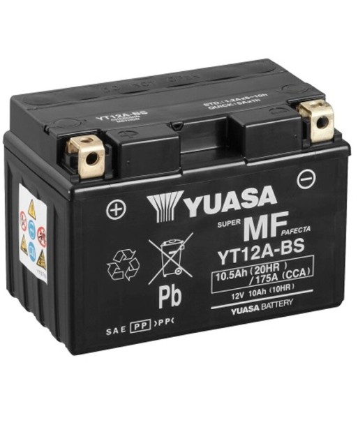 Batería Yuasa YT12A-BS Sin Mantenimiento