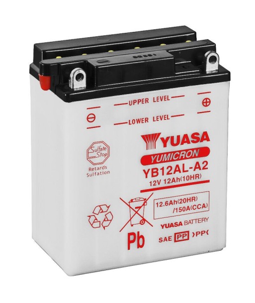 Batería Yuasa YB12AL-A2 Combipack Convencional
