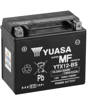 Batería Yuasa YTX12-BS Sin Mantenimiento