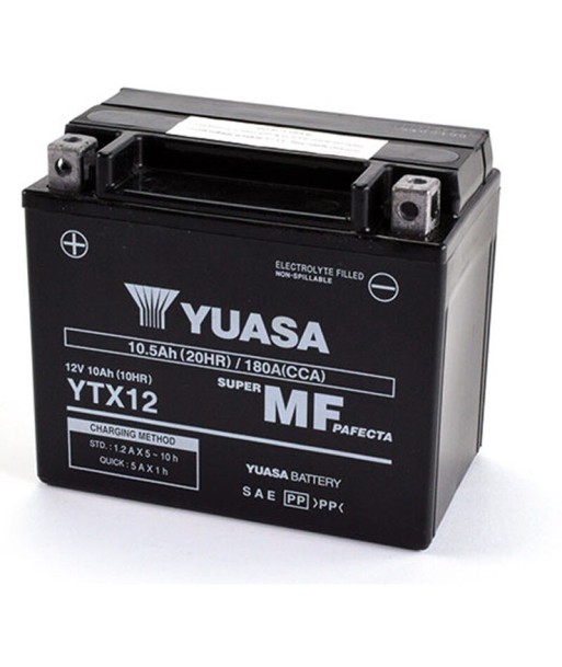 Batería Yuasa YTX12-WC Precargada
