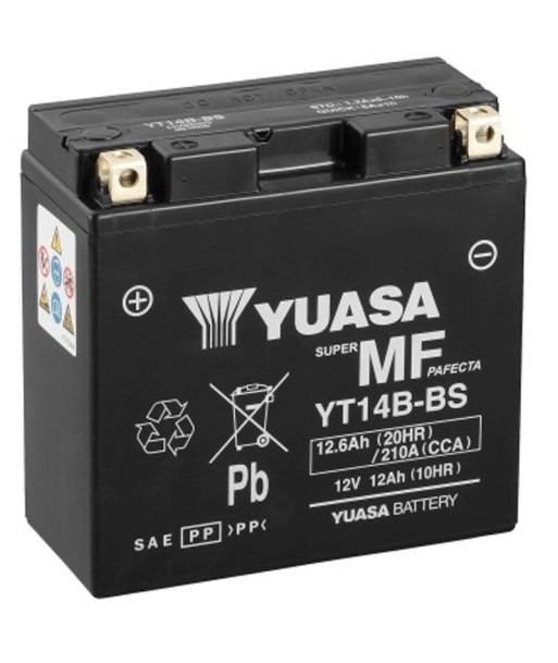 Batería Yuasa YT14B-BS Sin Mantenimiento