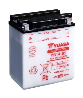 Batería Yuasa YB14-B2 Combipack Convencional