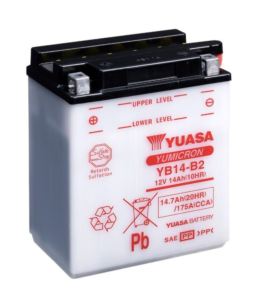 Batería Yuasa YB14-B2 Combipack Convencional