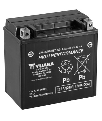Batería Yuasa YTX14H-BS Alto Rendimiento