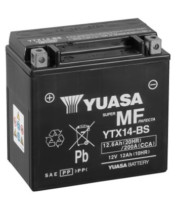 Batería Yuasa YTX14-BS Sin Mantenimiento