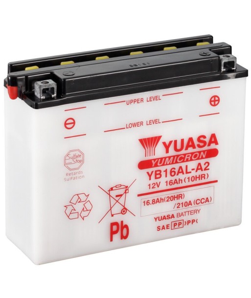Batería Yuasa YB16AL-A2 Combipack Convencional