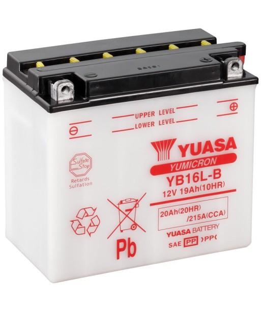 Batería Yuasa YB16L-B Combipack Convencional