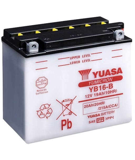 Batería Yuasa YB16-B Combipack Convencional
