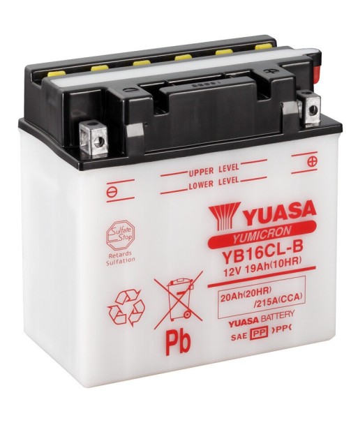 Batería Yuasa YB16CL-B Combipack Convencional