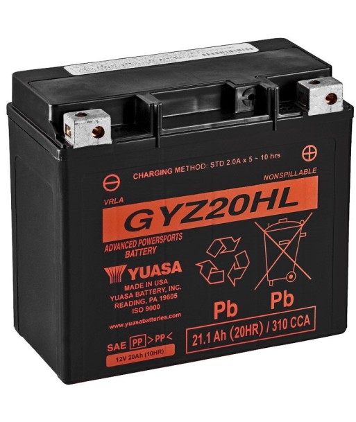 Batería Yuasa GYZ20HL Alto Rendimiento