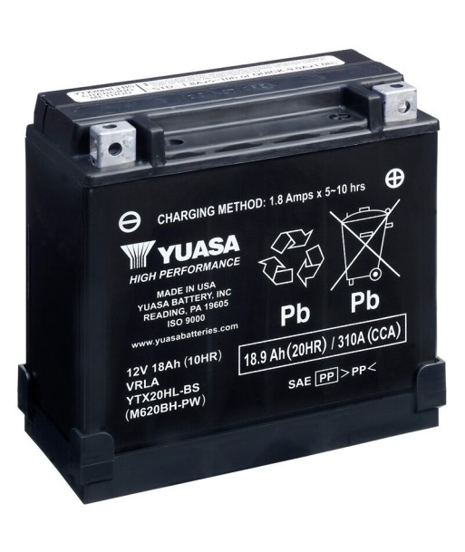 Batería Yuasa YTX20HL-BS-PW Alto Rendimiento