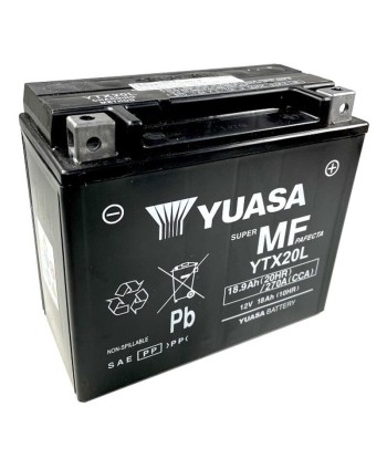 Batería Yuasa YTX20L-WC Precargada