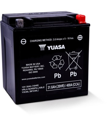 Batería Yuasa YIX30L-BS Alto Rendimiento