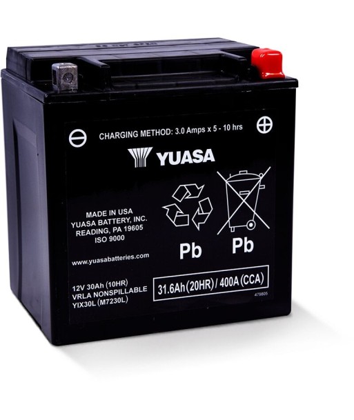 Batería Yuasa YIX30L-BS Alto Rendimiento