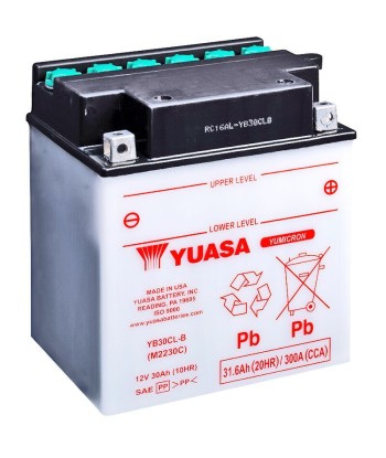 Batería Yuasa YB30CL-B Convencional