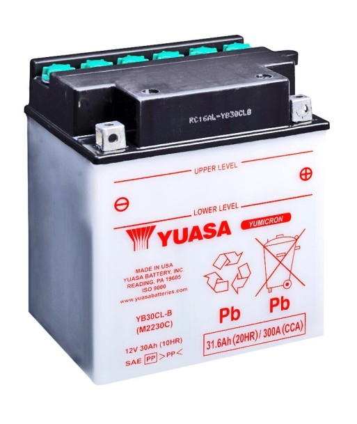 Batería Yuasa YB30CL-B Convencional