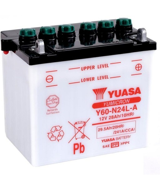 Batería Yuasa Y60N24L-A Combipack Convencional