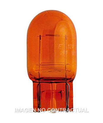 Lámpara Philips Todo Cristal T20 WY21W  12V 21W Ambar