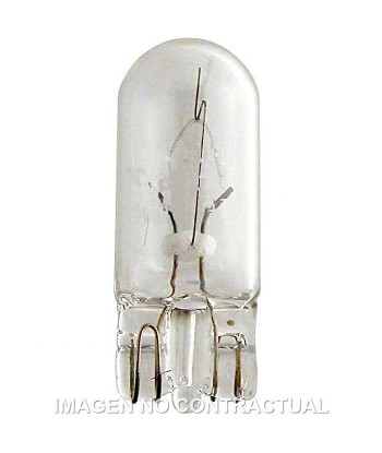 Lámpara Philips Todo Cristal T20 W3W  12V 3W