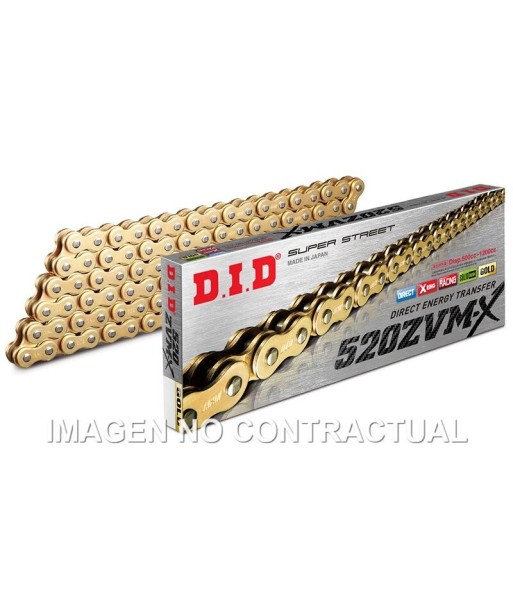 Cadena DID 520 ZVM-X (G&G) x 120 R