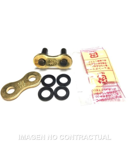 Enganche DID Remache 520 VX3 Oro