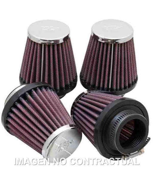 Filtros de Potencia K&N Universales Cromados