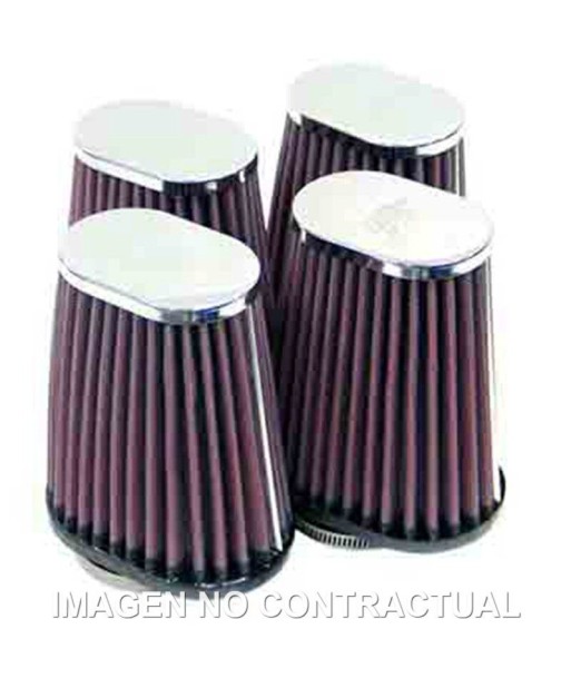 Filtro potencia K&N Cromado D. 51mm