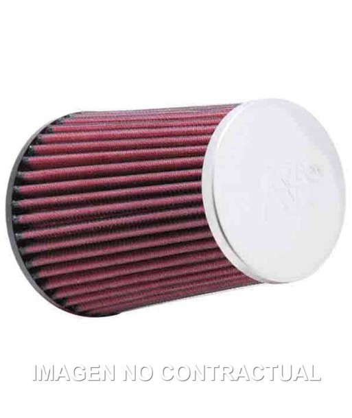Filtro de potencia K&N goma c/Tapa cromada D.70mm