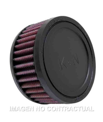 Filtro de aire K&N Universal de goma 1-11/16'FLG, 4'OD, 2'H