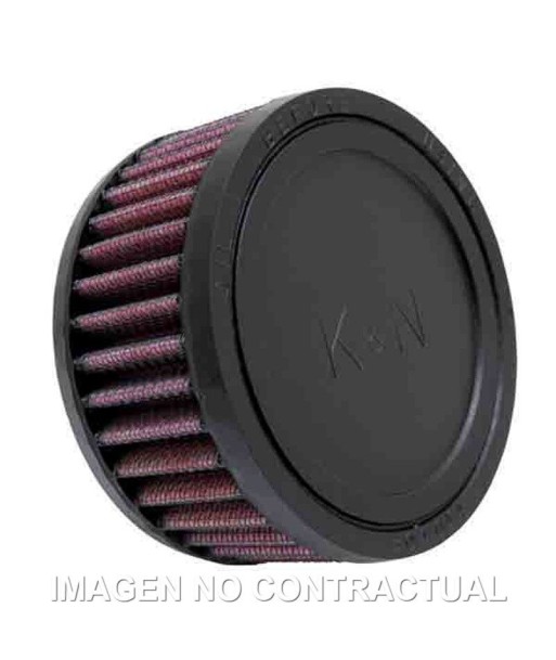 Filtro de aire K&N Universal de goma 1-11/16'FLG, 4'OD, 2'H