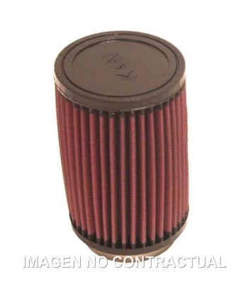 Filtro Potencia K&N Cilíndrico Tapa Goma D. 73 mm