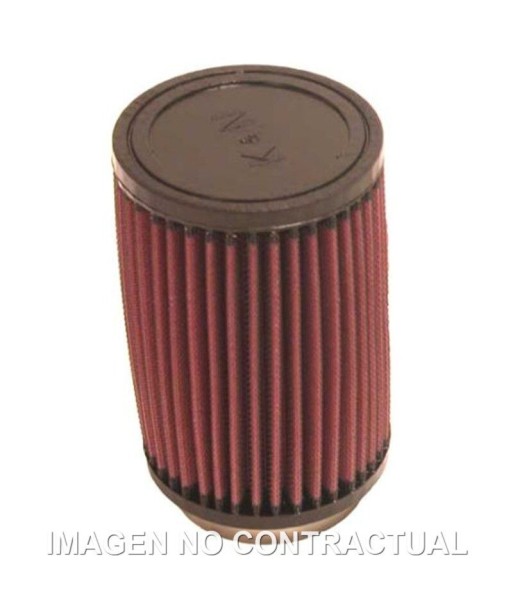 Filtro Potencia K&N Cilíndrico Tapa Goma D. 73 mm