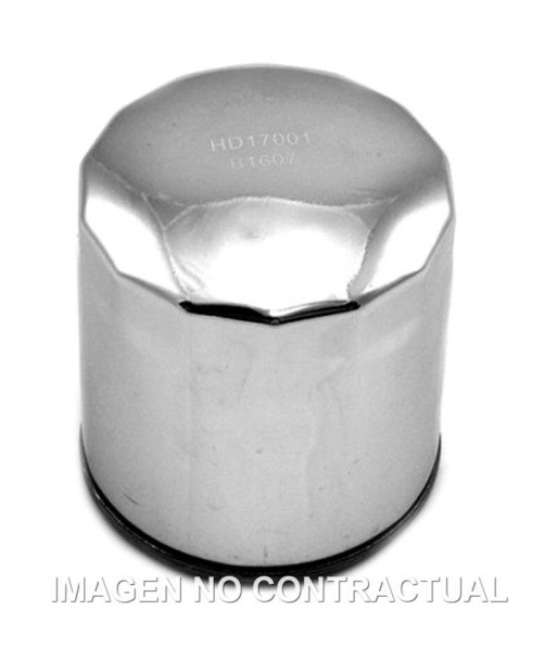 Filtro aceite Meiwa Harley Davidson V-Rod (cromado)
