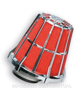 Filtro Aire C/Caja Cromada Carburador PHBL Jog