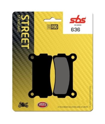 Pastilla de freno SBS P636-LF