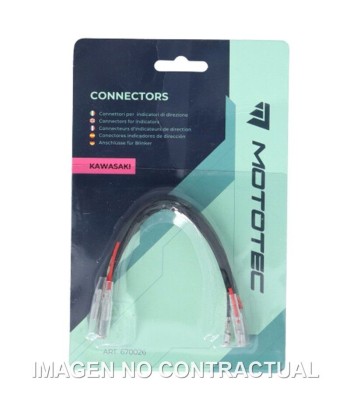 PAR DE CONECTORES MOTOTEC INTERMITENTES KAWASAKI