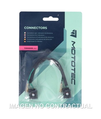 PAR DE CONECTORES MOTOTEC INTERMITENTES YAMAHA (LED)