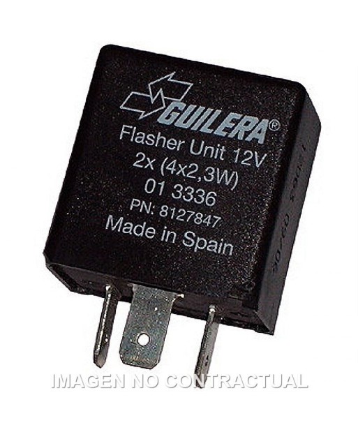 Intermitencia Aprilia Scarabeo Light 200 12V 2,3Wx4 - 3 Fastons
