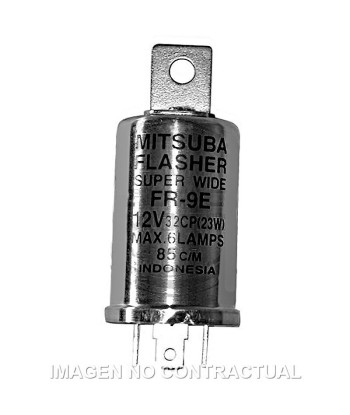 Intermitencia Electrónica 12V / 15-138W 3 Fastoms Universal